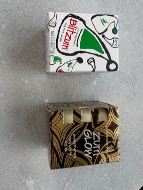 Two New Zum Candles:  Blitzum and  Glow